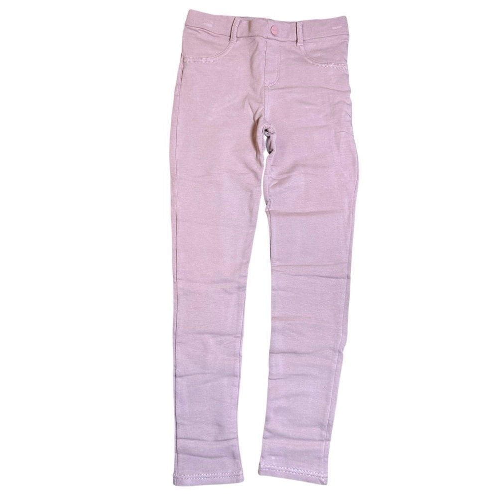 Mayoral Girls Pink Skinny Pants Stretch Cotton Size 8